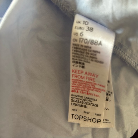 TopShop oversized Embroidered Floral Shirt - Picture 5 of 5